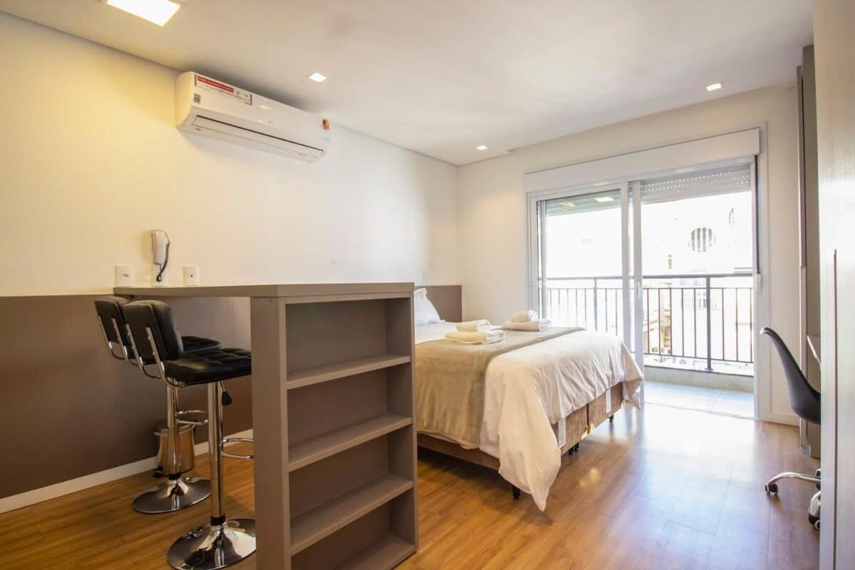 Апартаменты Bhomy Bela Vista Ao Lado Av Brigadeiro Apm1304 Сан-Пауло Экстерьер фото